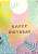 Фото - Листівка класична Happy birthday