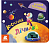 Фото - Книжка з віконцями. Космічна лічилка (Укр)