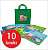 Фото - Peppa pig storybook bag X 10 green
