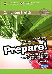 Фото - Cambridge English Prepare! Level 6 TB with DVD and Teacher's Resources Online